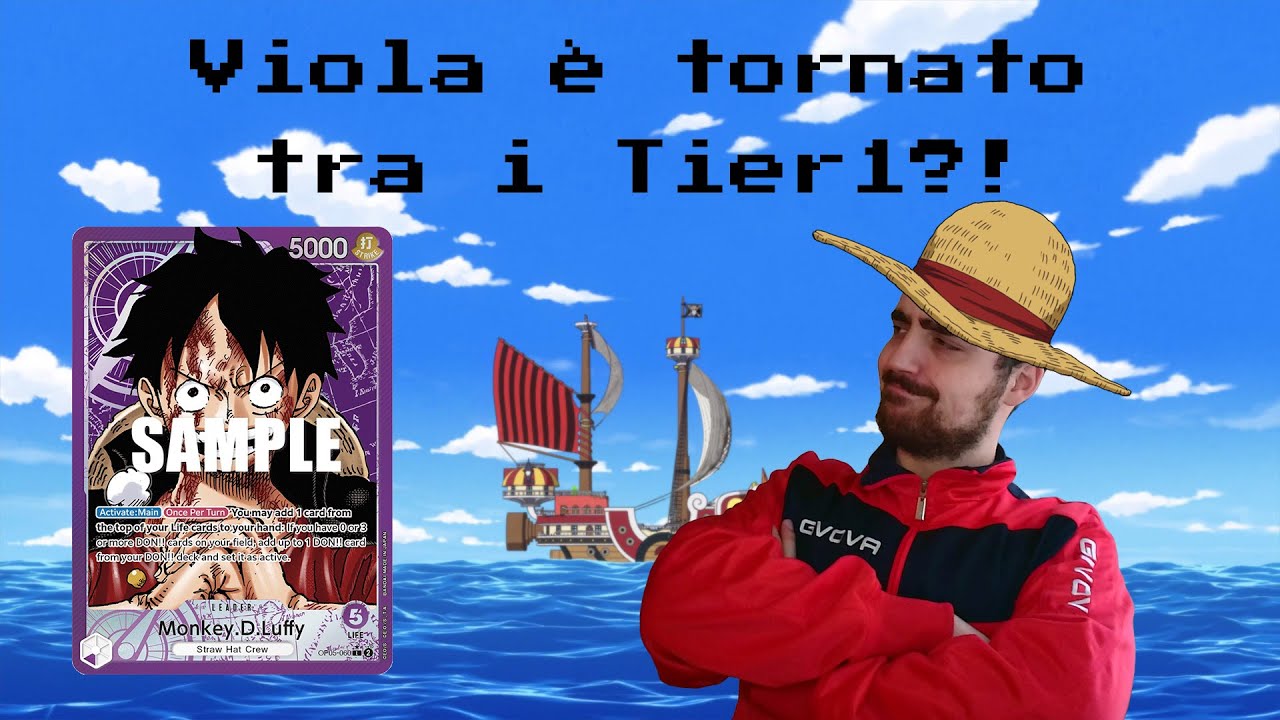 Il VIOLA ha FINALMENTE il suo SPAZIO?! Proviamo LUFFY PURPLE! [One Piece TCG ITA]