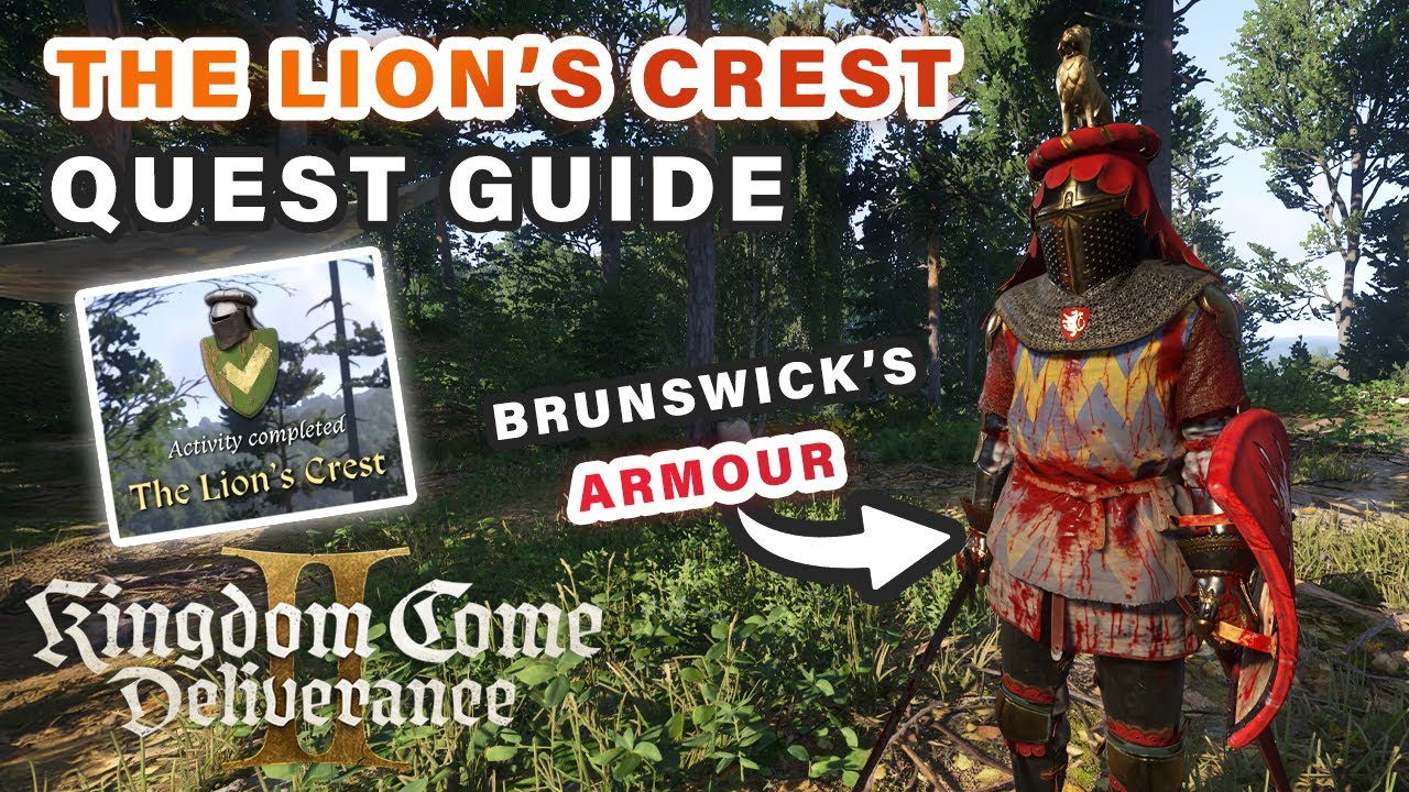 Где найти комплект брони Brunswicks | Задание DLC «Львиный гребень» ► Kingdom Come Deliverance 2