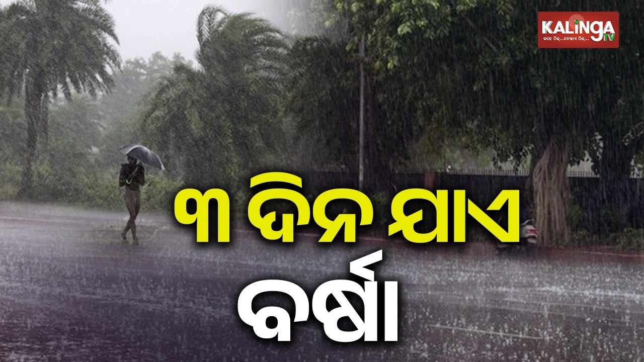 Rain & Thunderstorm Likely In Odisha Over Next 3 Days | Kalinga TV