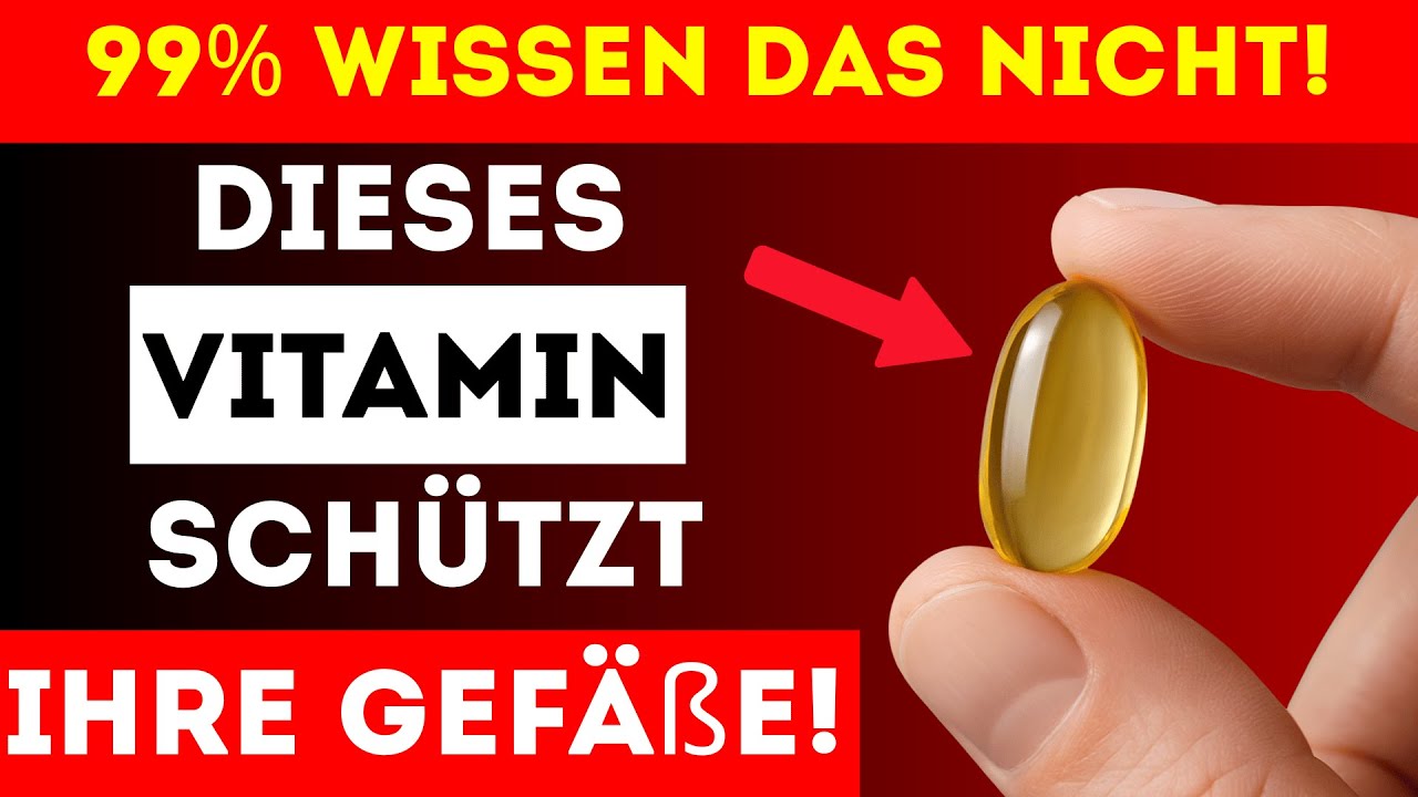 Geheimnis Jugendlicher Gefäße – Dieses Vitamin Verändert ALLES!