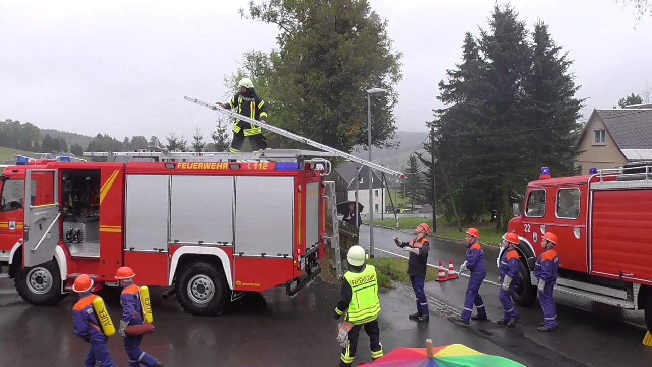 20 Jahre Jugendfeuerwehr Rübenau - Schauübung