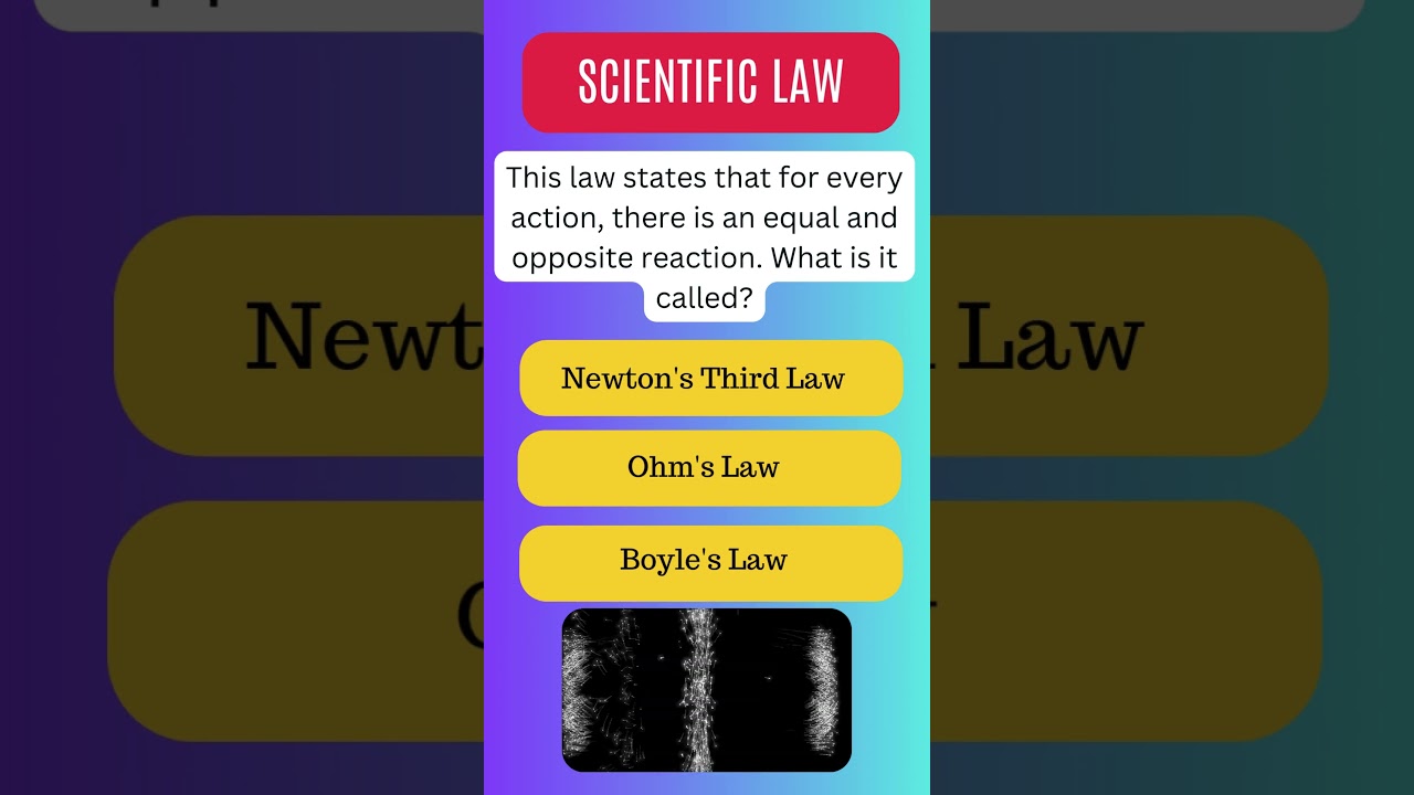 Can You Solve This Tricky Science Quiz Question? in 5 Seconds