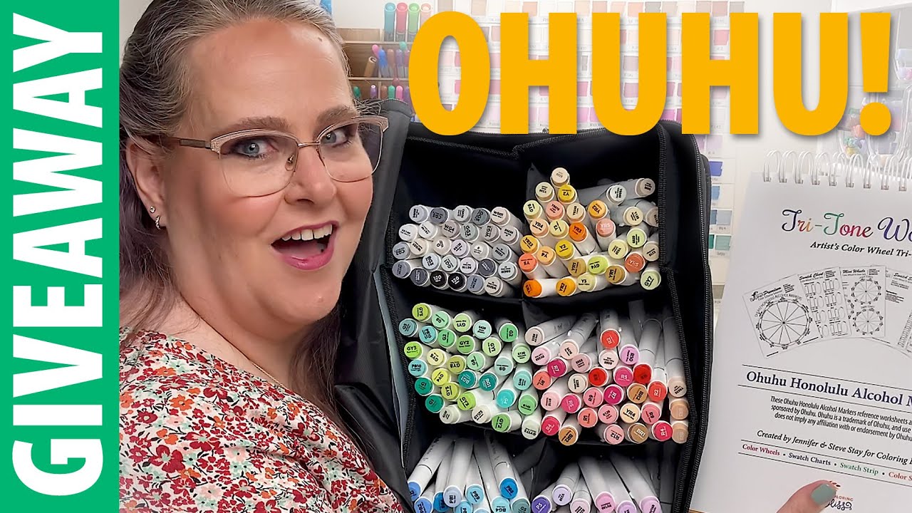 OHUHU GIVEAWAY - We're Giving Away a 320 Set of HONOLULU Markers!
