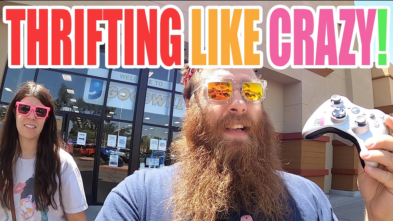 THRIFT THRIFT THRIFT! | Live Video Game Hunting | Live Thrifting