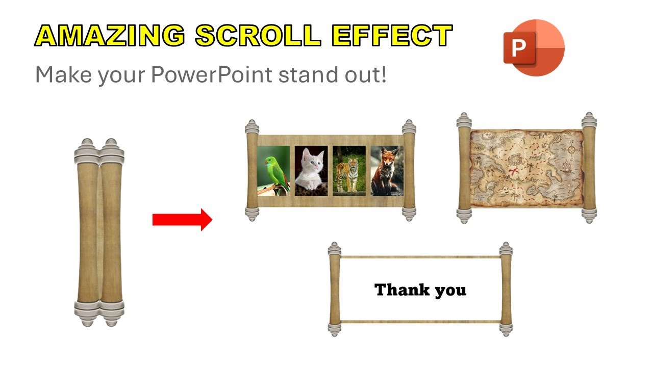 🔥 UNBELIEVABLE Scrolling Effect in PowerPoint! 😱💥 (Super Easy & Stunning!)