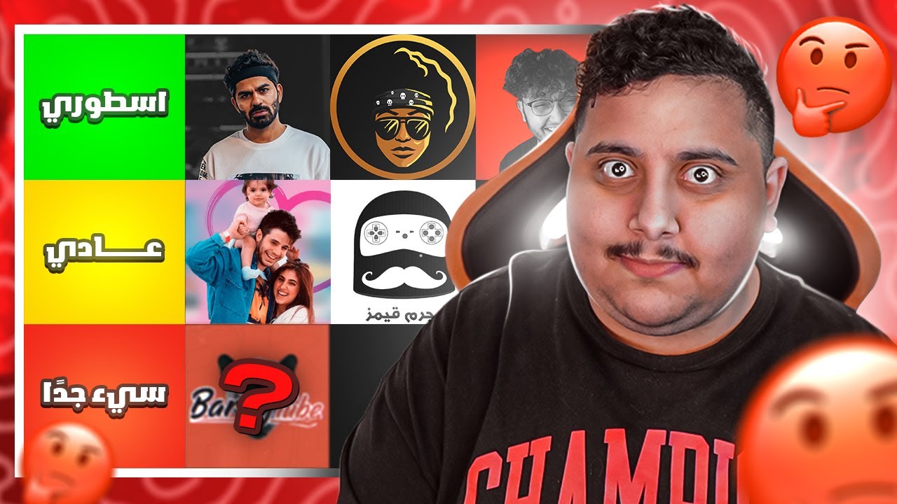تقييمي لليوتيوبرز العرب 🔥 | مع هنودي