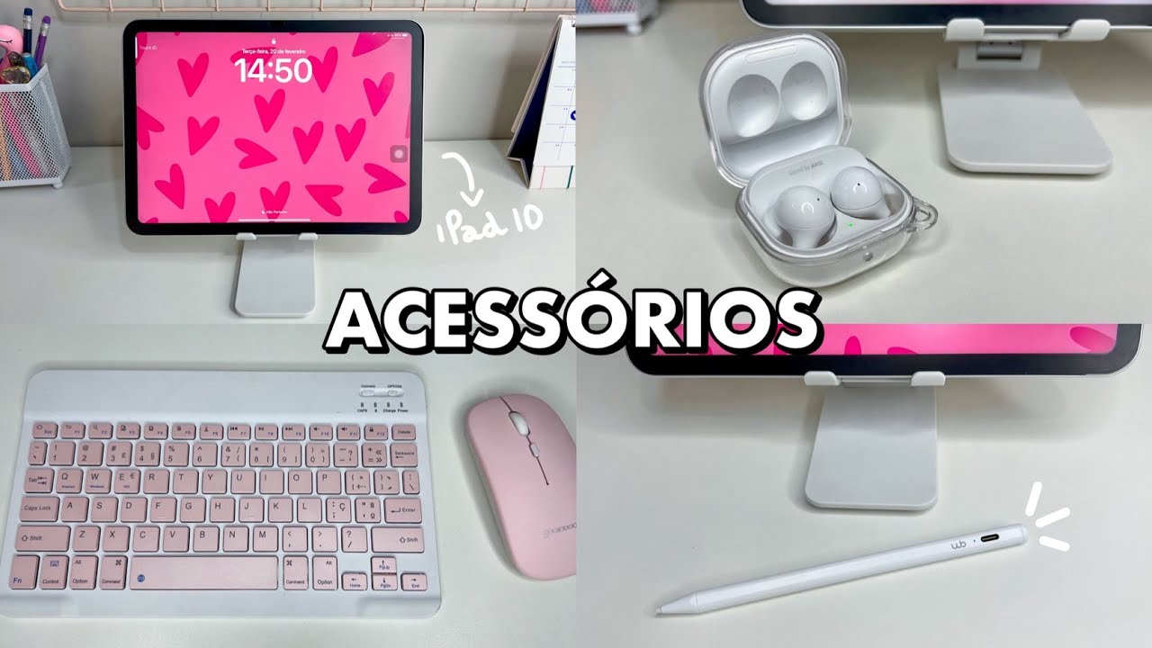 MEUS ACESSÓRIOS PARA O IPAD 10 | DICAS, PREÇOS E MUITO MAIS
