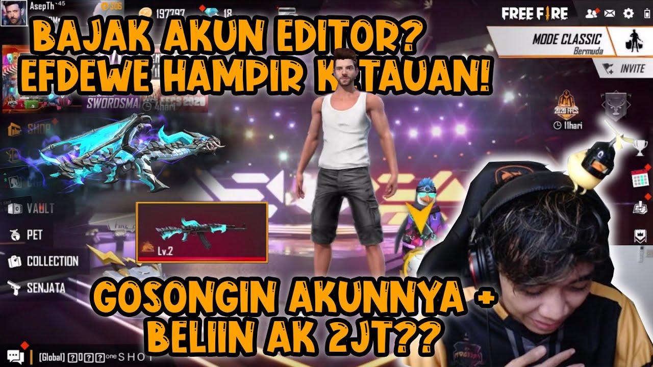 BAJAK AKUN EDITOR EFDEWE?! ENAKNYA KITA APAIN NIH??