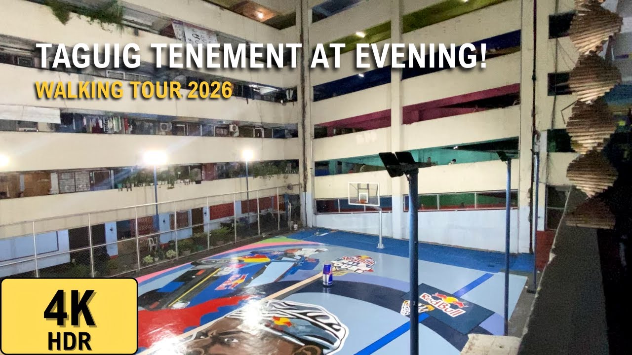 INSIDE TAGUIG TENEMENT AFTER DARK IN 2026! | 4K HDR