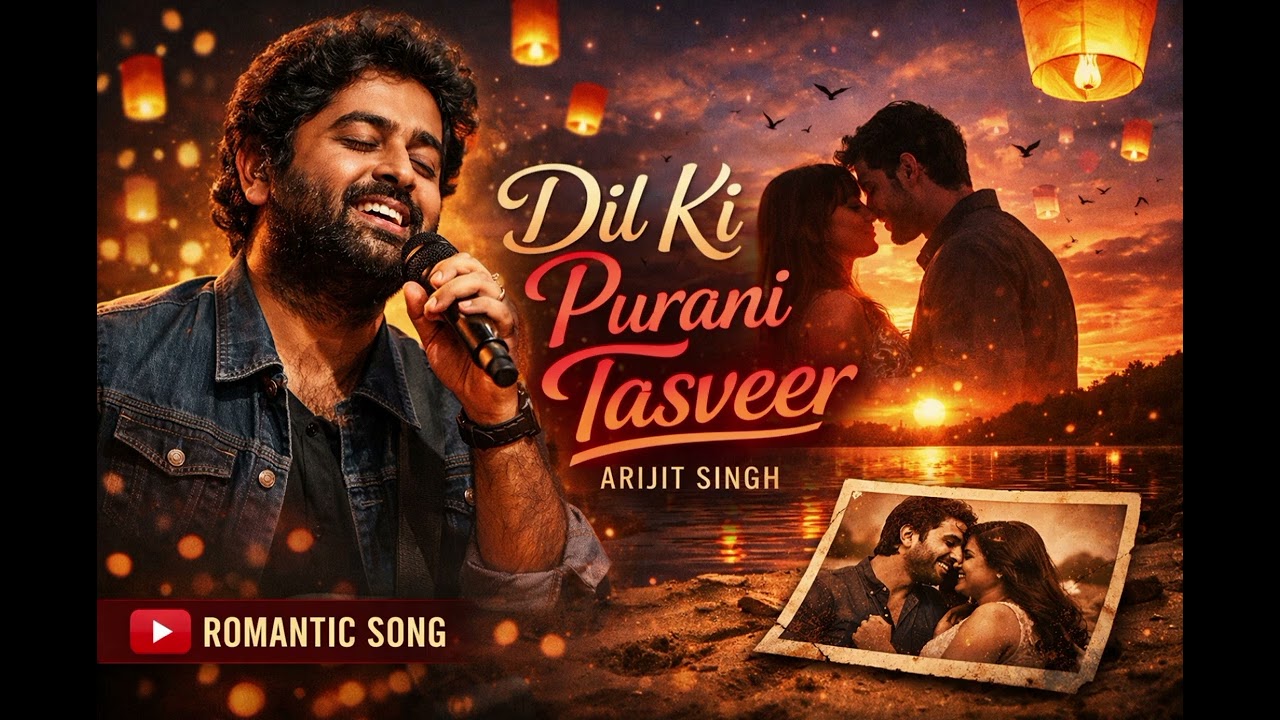 Dil Ki Purani Tasveer ❤️ | Romantic Love Song | Arijit Singh Style | Heart Touching Song