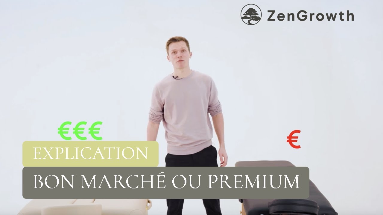 Table de massage Comparaison Table de massage bon marché ou chère