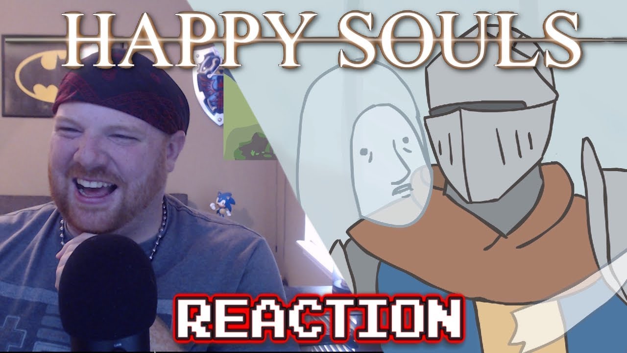 KRIMSON KB REACTS: HAPPY SOULS - Dark Souls 2 Parody