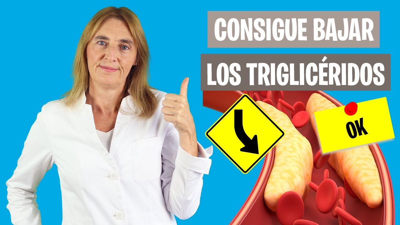 PASOS para BAJAR los TRIGLICÉRIDOS SIN MEDICAMENTOS | Reduce tus triglicéridos | Nutrición clínica