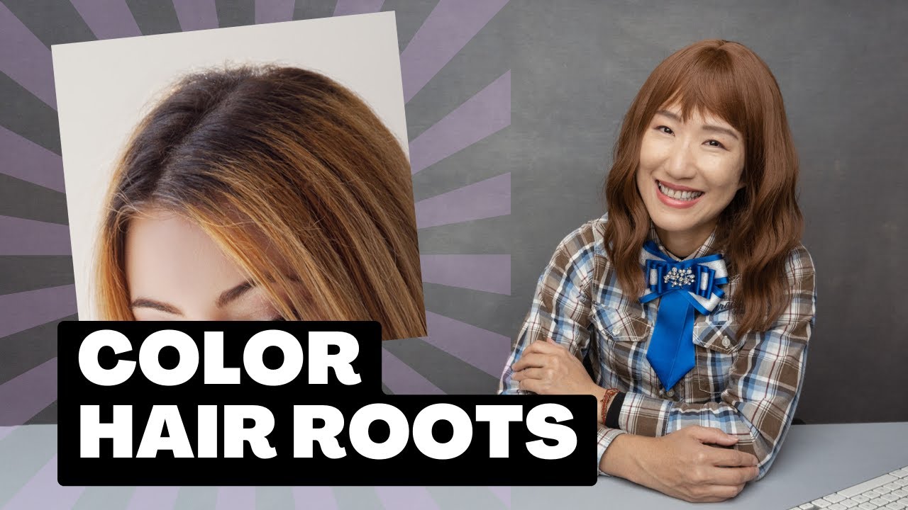 How to Fix Hair Roots Colour or Change Hair Colour in Photoshop