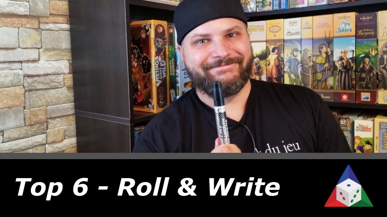 Top 6 : Roll & Write
