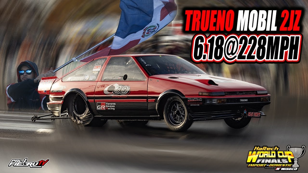 New Record for Trueno Mobil from the Dominican Republic – 6.18 @ 228mph at the 2025 World Cup Finals