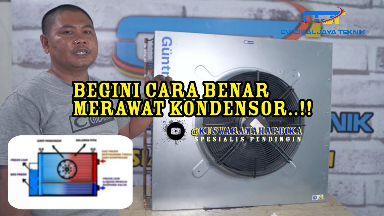 PENJELASAN KONDENSOR SISTEM PENDINGIN .