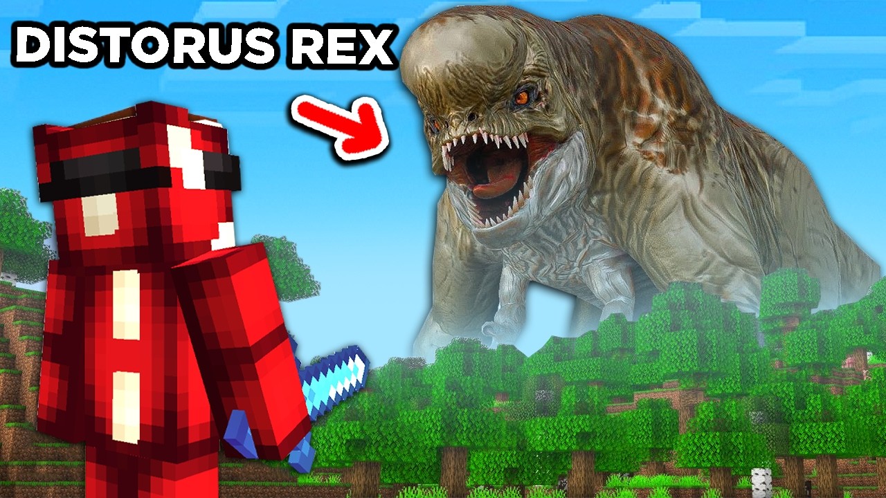 J'ai Infiltré son Minecraft avec le DISTORUS REX !