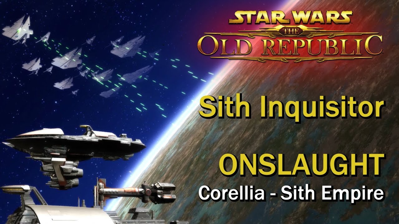 SWTOR: Onslaught - Corellia: Objective Meridian - Sith Empire | Sith Inquisitor