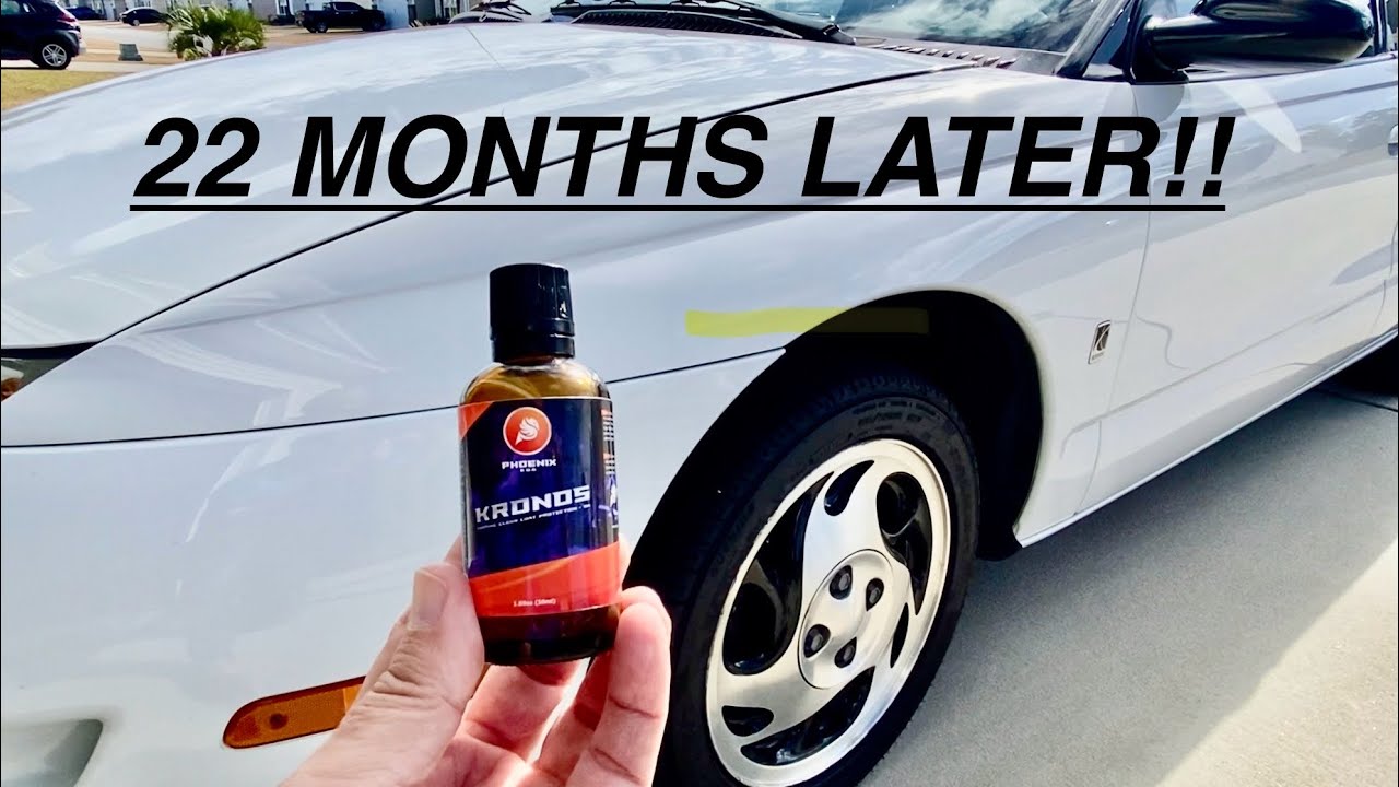 CAR CERAMIC COATING DURABILITY TESTING! PHOENIX EOD KRONOS 22 MONTHS LATER!! 25 YO PAINT!!! #car