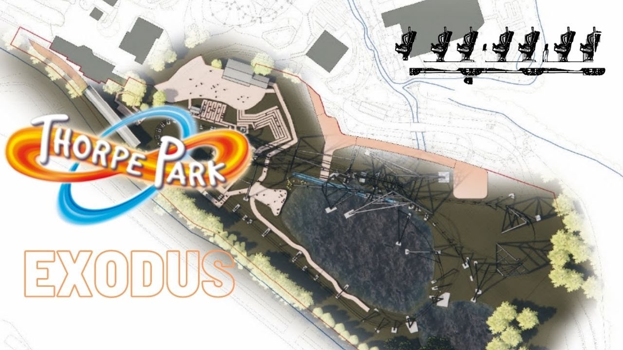 Thorpe Park reveal new coaster | Project EXODUS 2024 Mack Coaster