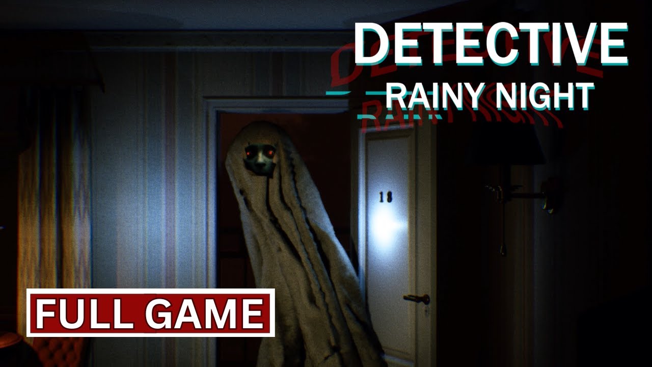 DETECTIVE - Rainy night | Full Game | Walkthrough Gameplay No Commentary