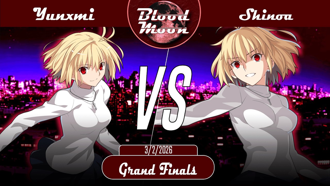 Blood Moon XXX | GF | Yunxmi (Arcueid, DANoel) VS Shinoa [W] (Red Arcueid) | MBTL NA Netplay Bracket