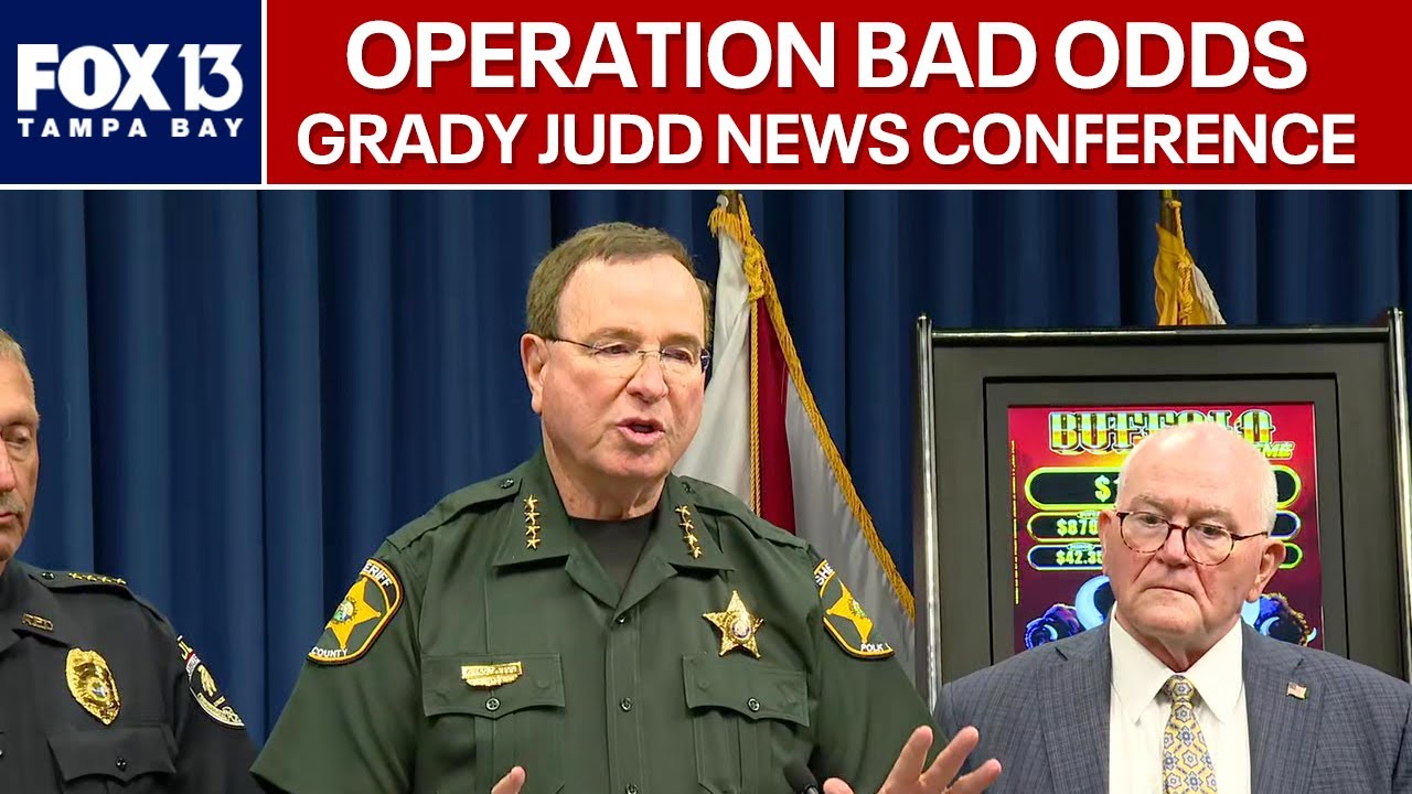 Grady Judd on 'Operation Bad Odds' illegal gambling bust