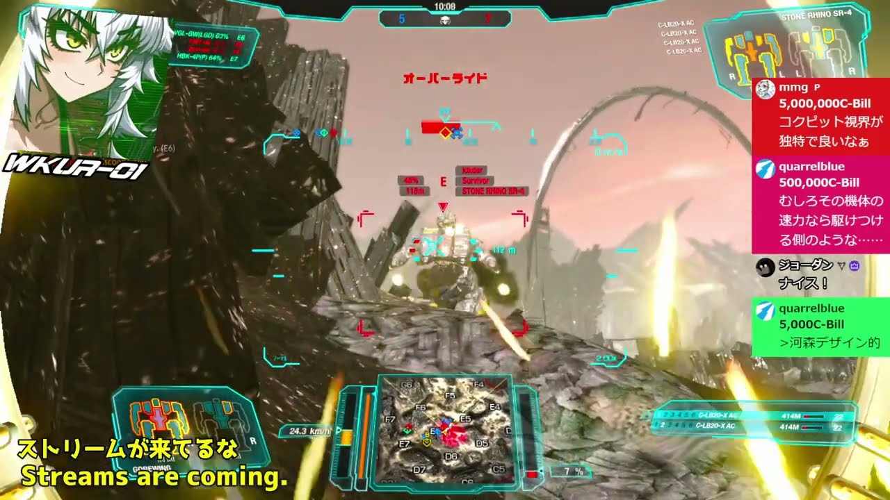 【 #MWO 】ノシノシろぼっとPvP【#MechWarriorOnline 】