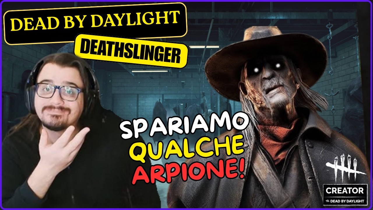 SPARIAMO QUALCHE ARPIONE!  - #DBDCREATOR - DBD ITA Gameplay Killer DEATHSLINGER (Araldo di Morte)