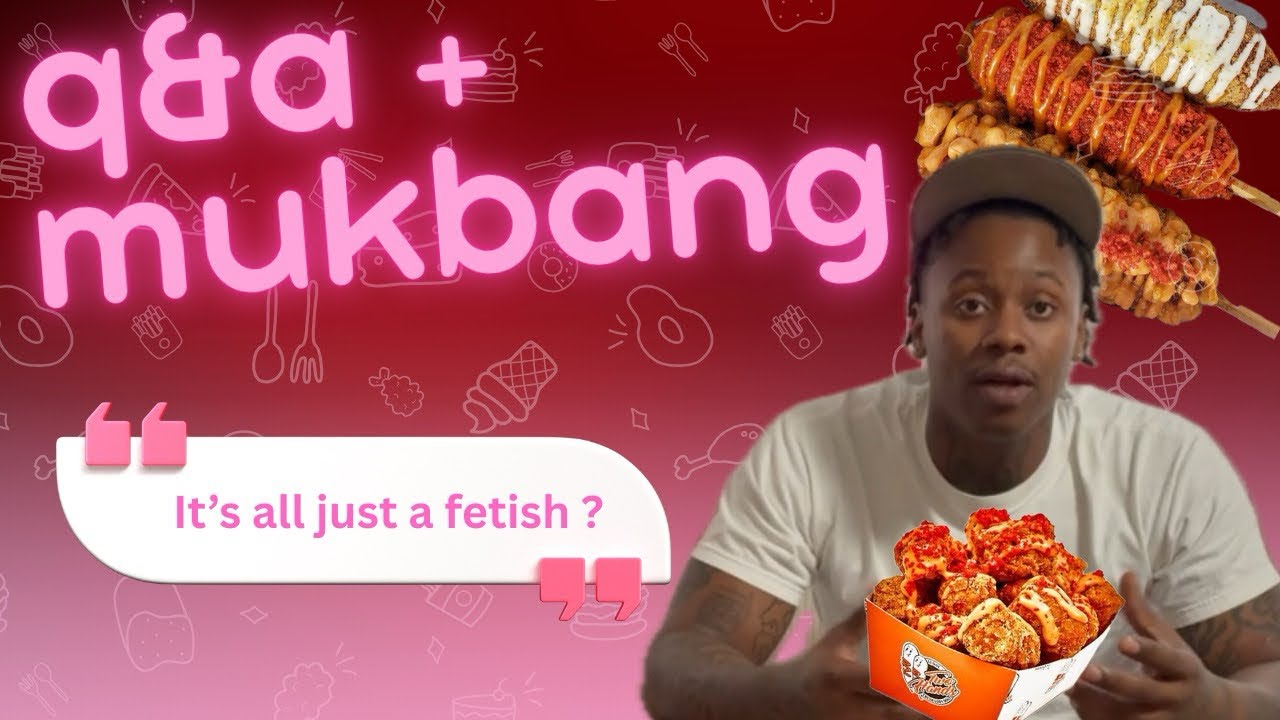 BBW Q&A MUKBANG 