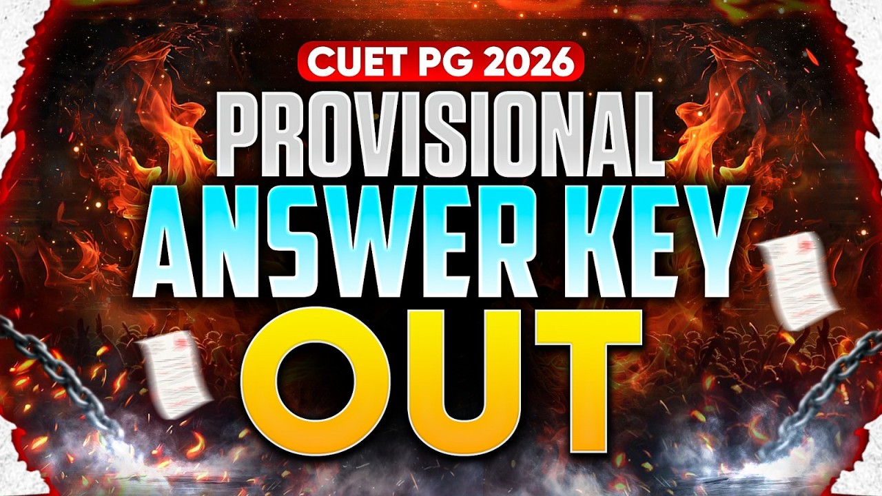 CUET PG Answer Key 2026 | CUET PG Provisional Answer Key Out 2026 | CUET PG Answer Key Kaise Dekhe