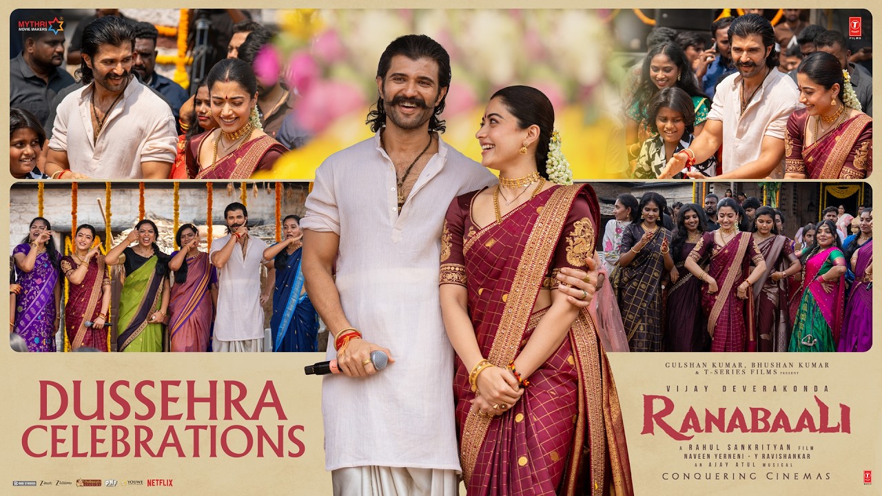 Ranabaali Dussehra Celebrations In Singanamala | Vijay Deverakonda | Rashmika | Rahul Sankrityan