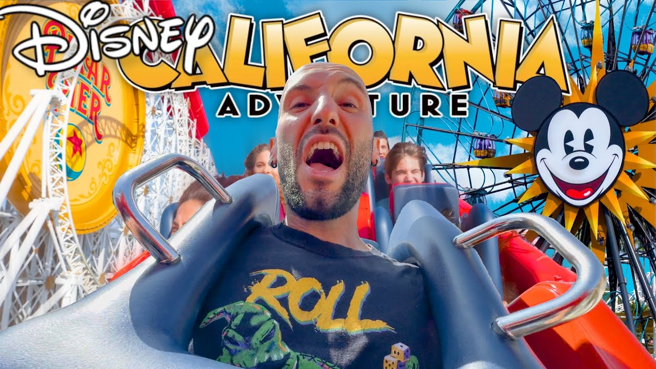 FACCIAMO TUTTE LE MONTAGNE RUSSE A DISNEYLAND IN CALIFORNIA
