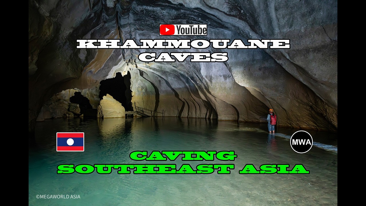 KHAMMOUANE CAVES: I Crossed Rope Bridges 100 Feet Above a Void in Laos