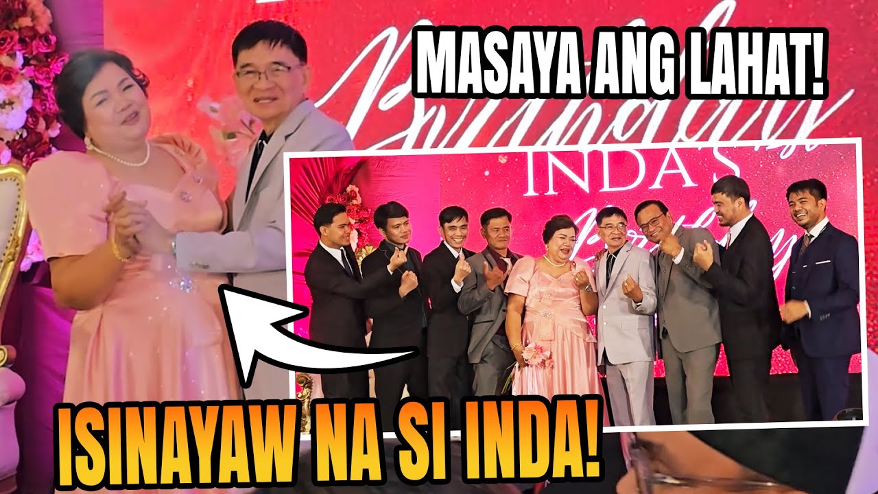 The First Dance Ni Inda! Ang Sweet Ni Tatang!