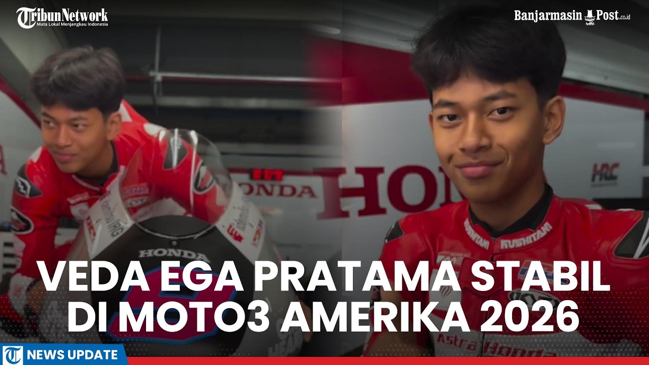 Live Moto3 Malam Ini! Jadwal Siaran Trans7 MotoGP Amerika 2026 di COTA, Veda Ega Pratama Stabil