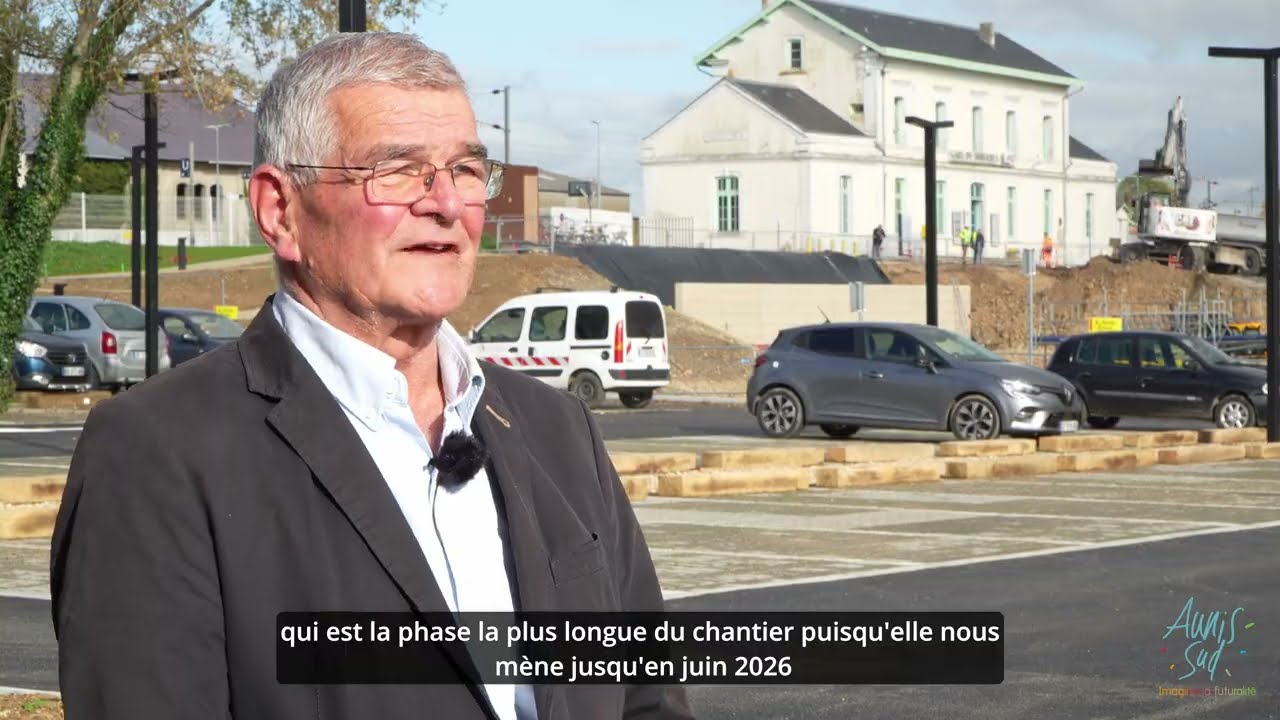 PEM gare de Surgères : Le parking nord et la suite des travaux