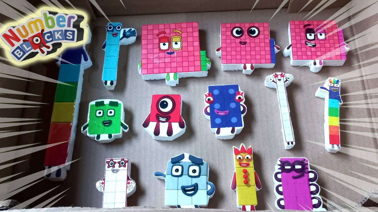 Dynamix #1111 Unlocking BOX Hypnotic Numberblocks ASMR: Soft Whispers and Visual Stimuli 0-1112