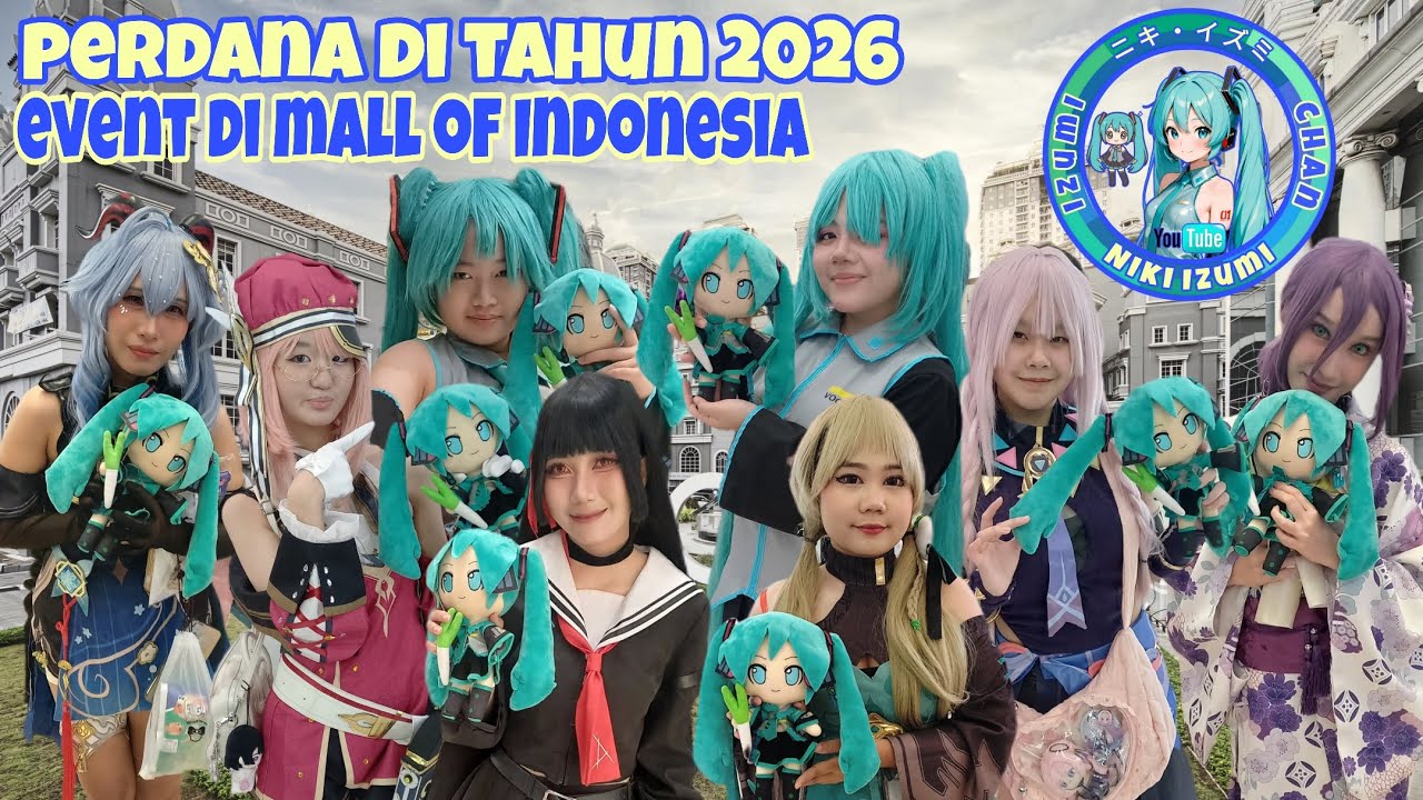 Perdana event di tahun 2026, yuk ramaikan mall of Indonesia, #fypシ #nikiizumi 