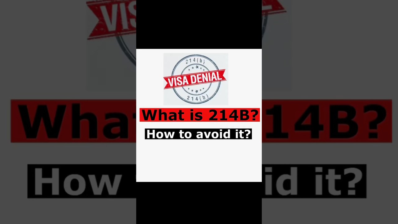 USA Visa Refusal 214b , Visa Refusal 214b Reasons #usavisa #usvisa #214 #visarefusal