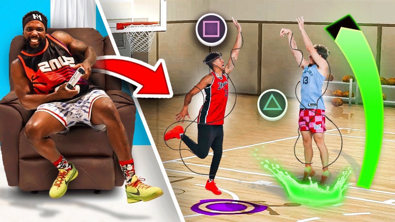 2Hype&rsquo;s Basketball Moves Get Controlled By Me In Real Life!
