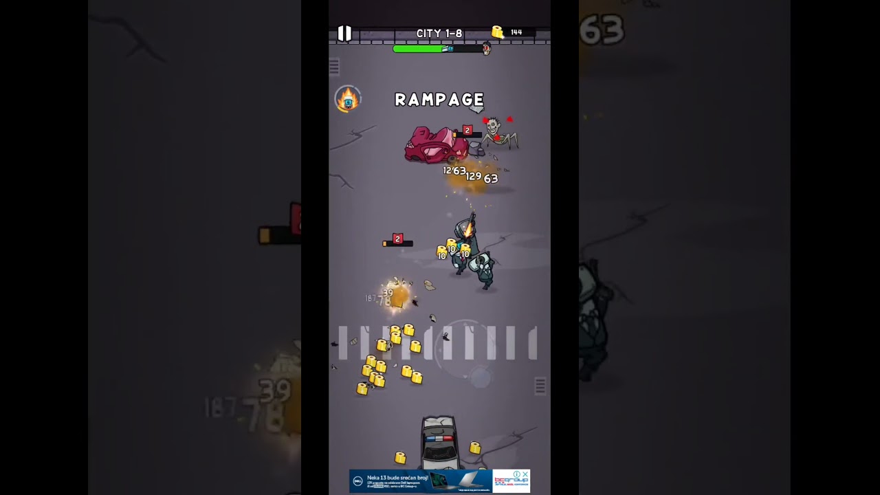 Toilet Monster Survival Battle #shorts