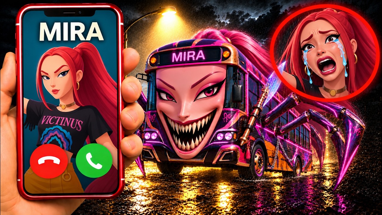 ПРОКЛЯТИЕ MIRA BUS EATER &mdash; Превращается в MIRA K-POP DEMON BUS EATER!