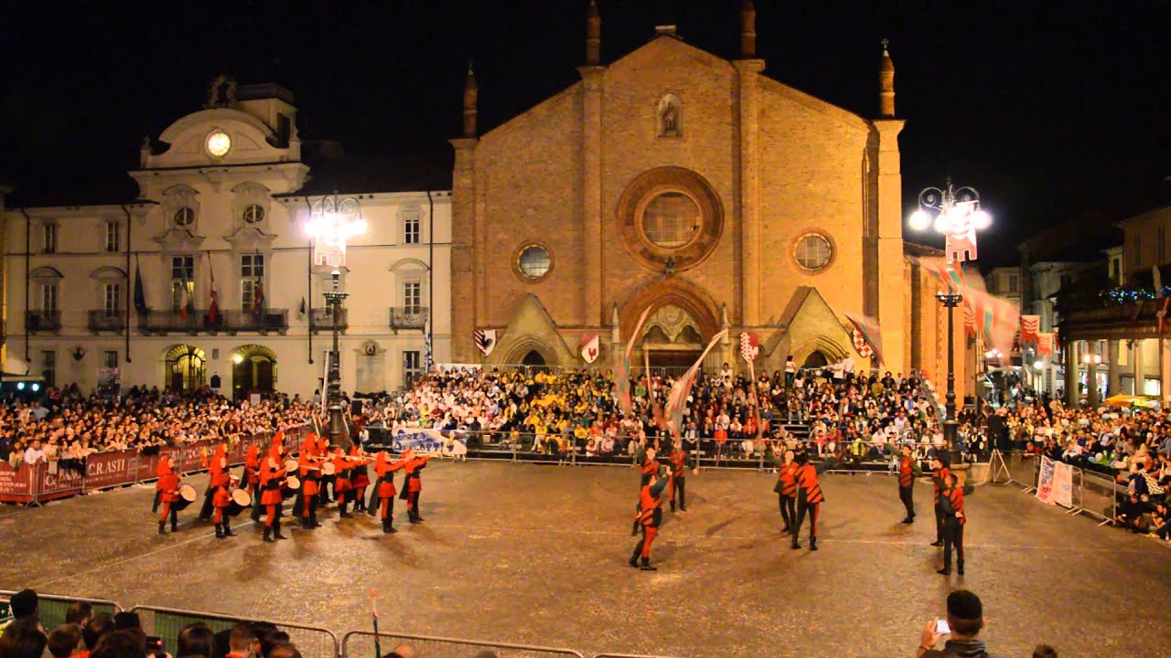 Palio degli Sbandieratori di Asti 2015 - Borgo San Pietro 2° Classificato