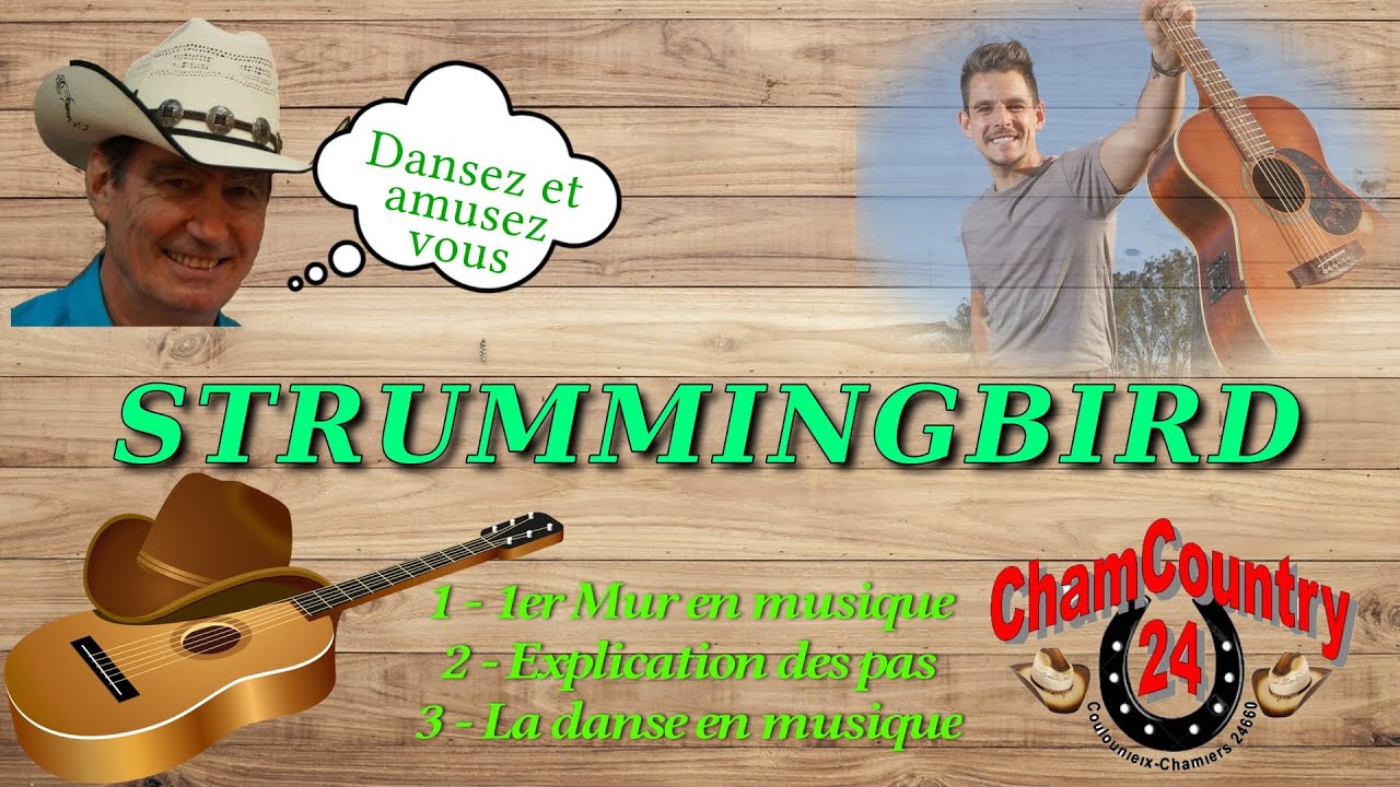 Strummingbird - Line dance country ( Démo & Teach Fr)