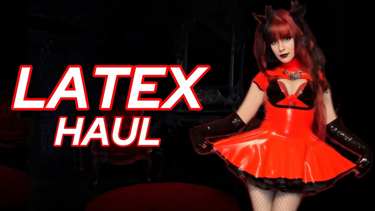 THREE NEW LATEX LOOKS - try on haul