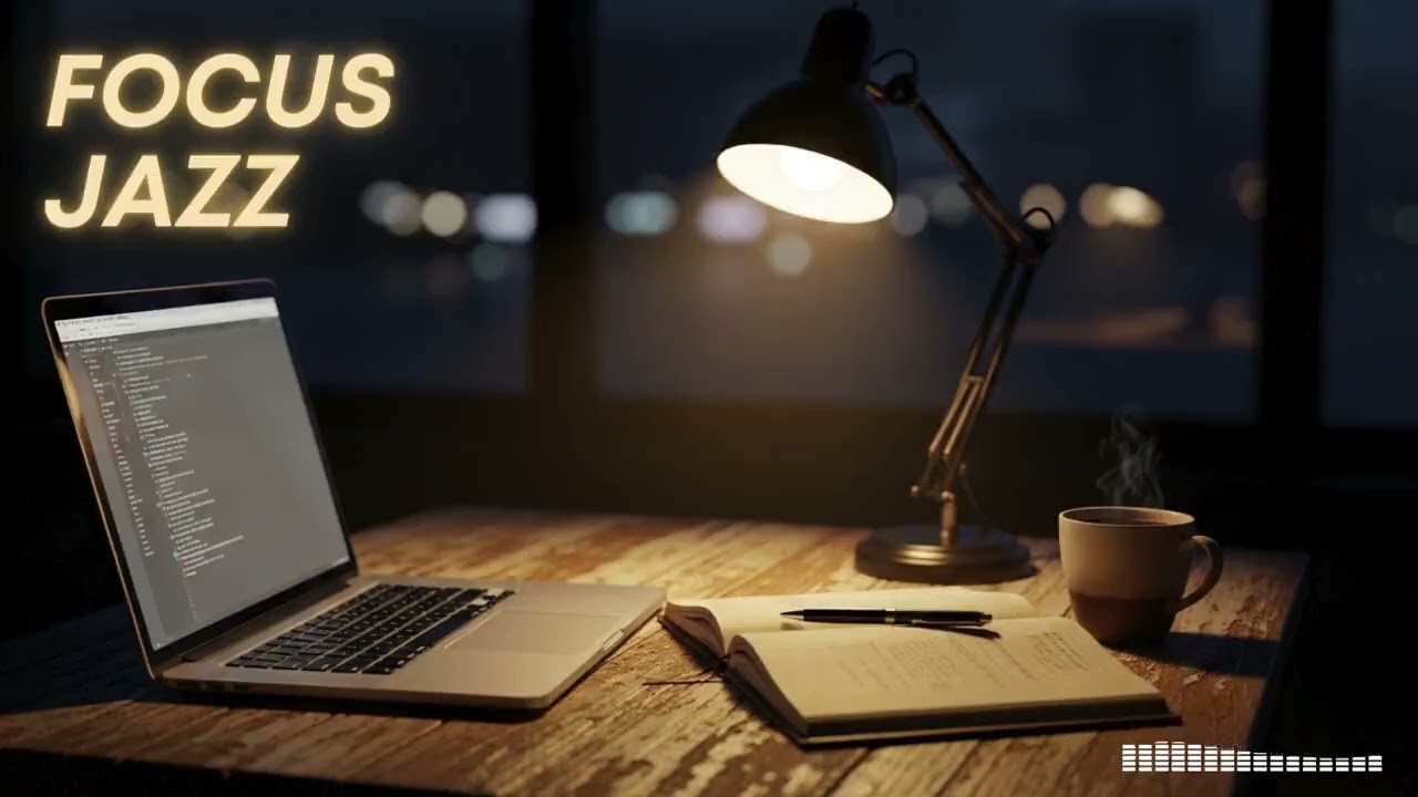 3AM Jazz Café ☕ Deep Focus Music for Studying, Coding & Working