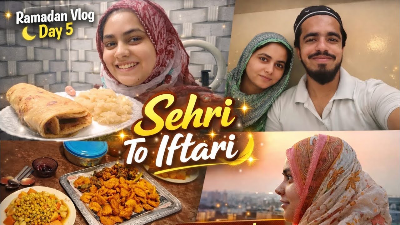 Sehri To Iftari Full Day Roza Routine | Ramadan 2026 Daily Life With Husband | India Vlog