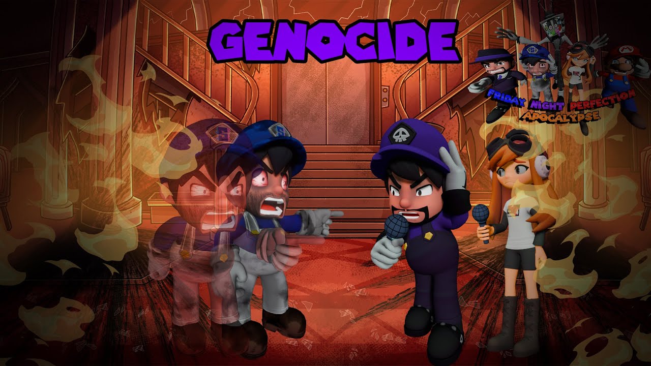 Friday Night Perfection Apocalypse  GENOCIDE #fnf #fnfmod #fridaynightfunkinmod